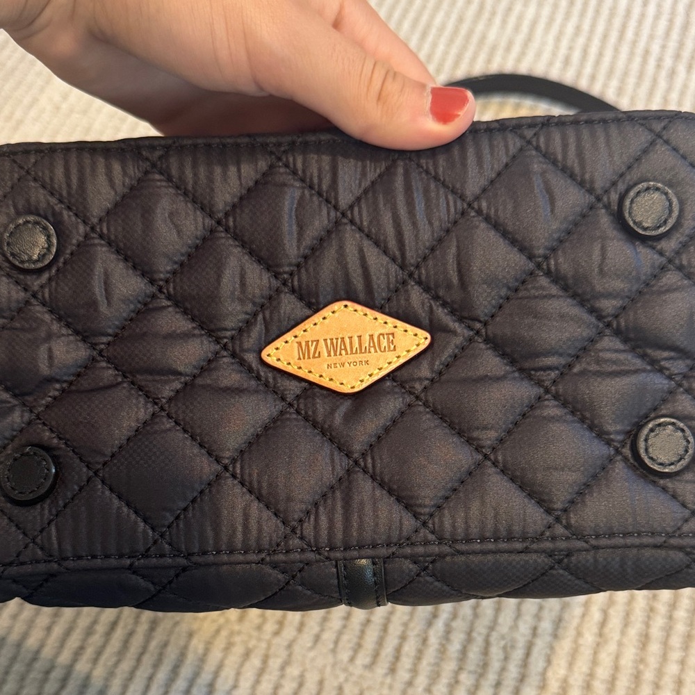MZ Wallace Black Quilted Shoulder Bag - Picture 3 of 5